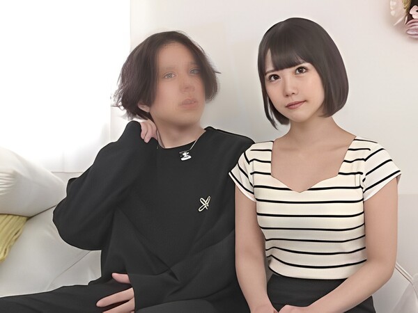 【若妻の危険な寝取りプレイ】『旦那さん、ごめんなさい…』若奥様が旦那の要望でエッチな撮影に挑戦！裸でカメラの前に立ったら、いつの間にか3Pに発展！フェラチオからアソコまで男根で串刺しにされ、感じまくる若妻の淫らな姿♡